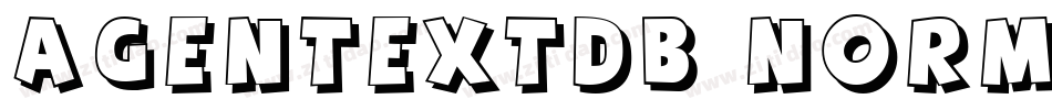 AgentExtDB Normal字体转换